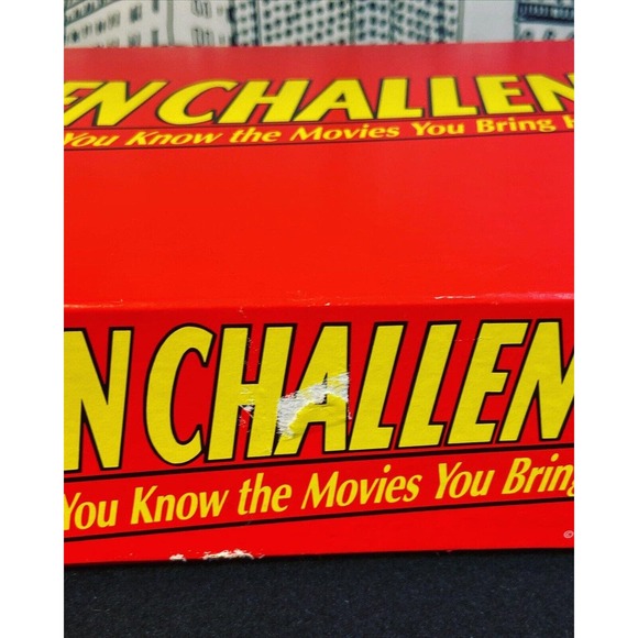 NOB Vintage 1991 Screen Challenge Cadaco 90s Movie Trivia Board Game COMPLETE - Picture 11 of 11